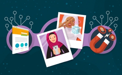 إنتاج قصص مرئية تفاعلية