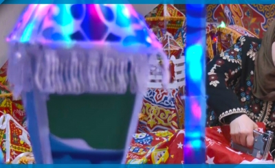 صناعة فوانيس رمضان طقس سنوي في غزة